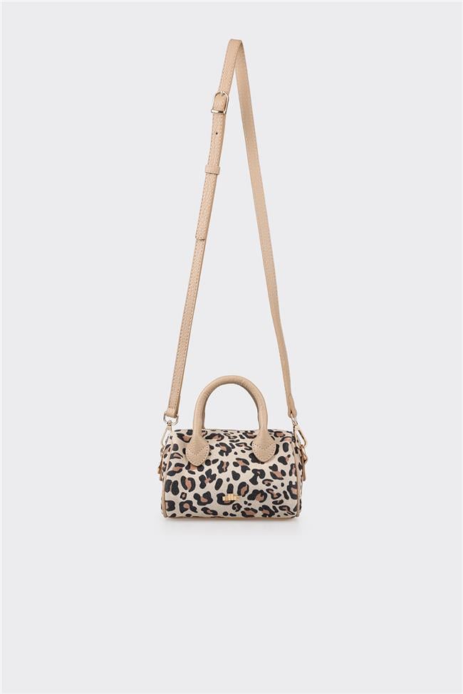 Ekru Kadın Küçük El Çantası