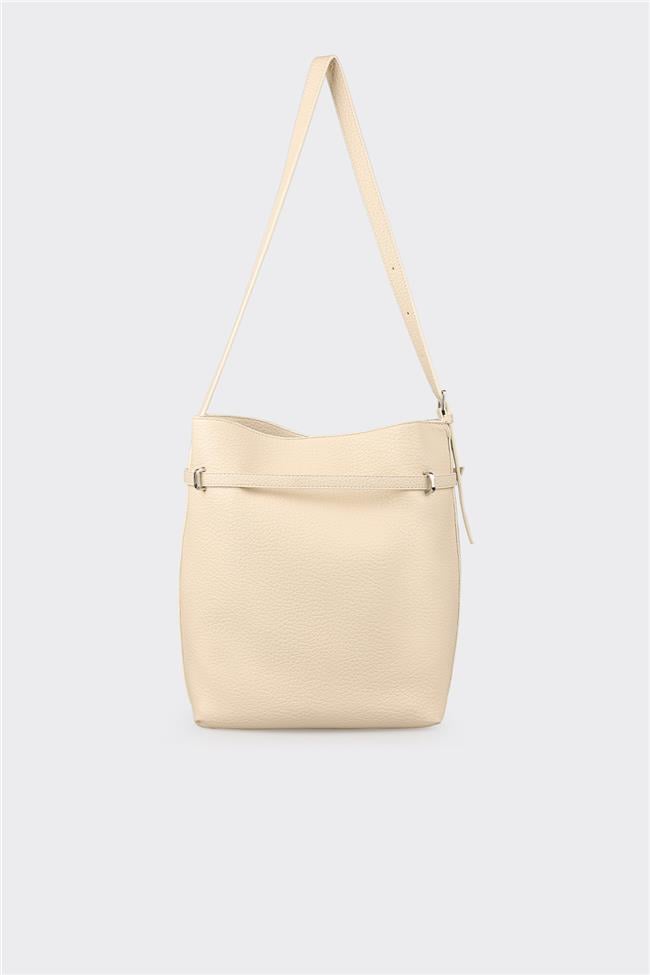 Ekru Kadın Omuz Çantası