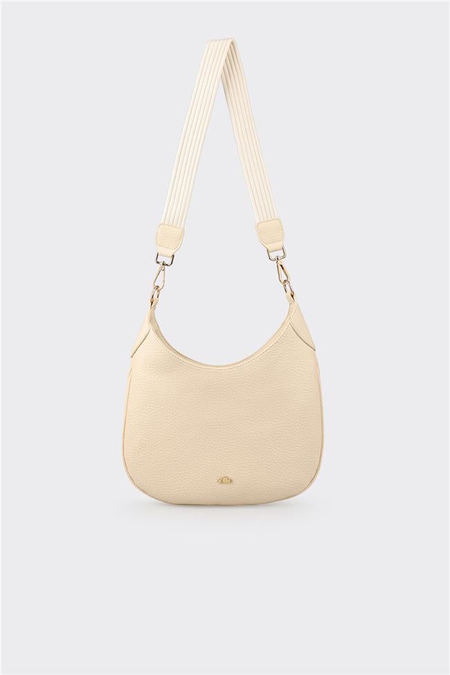 Ekru Kadın Omuz Çantası