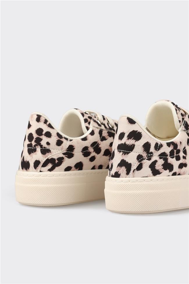 Ekru Kadın Spor Ayakkabı