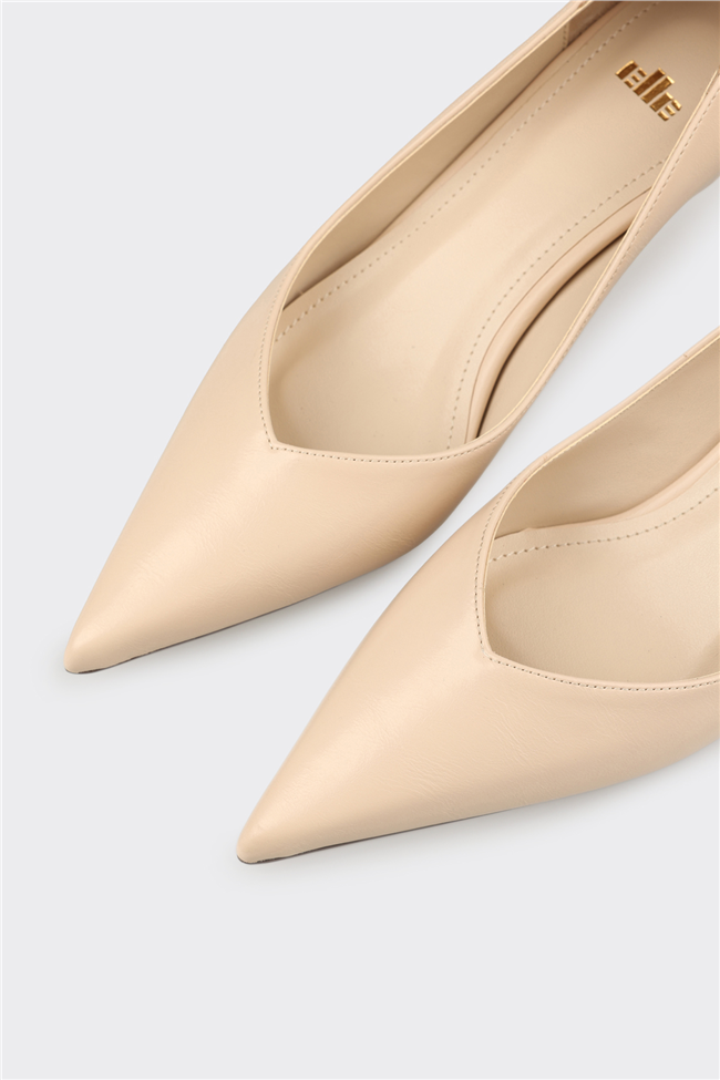 Ekru Kadın Stiletto
