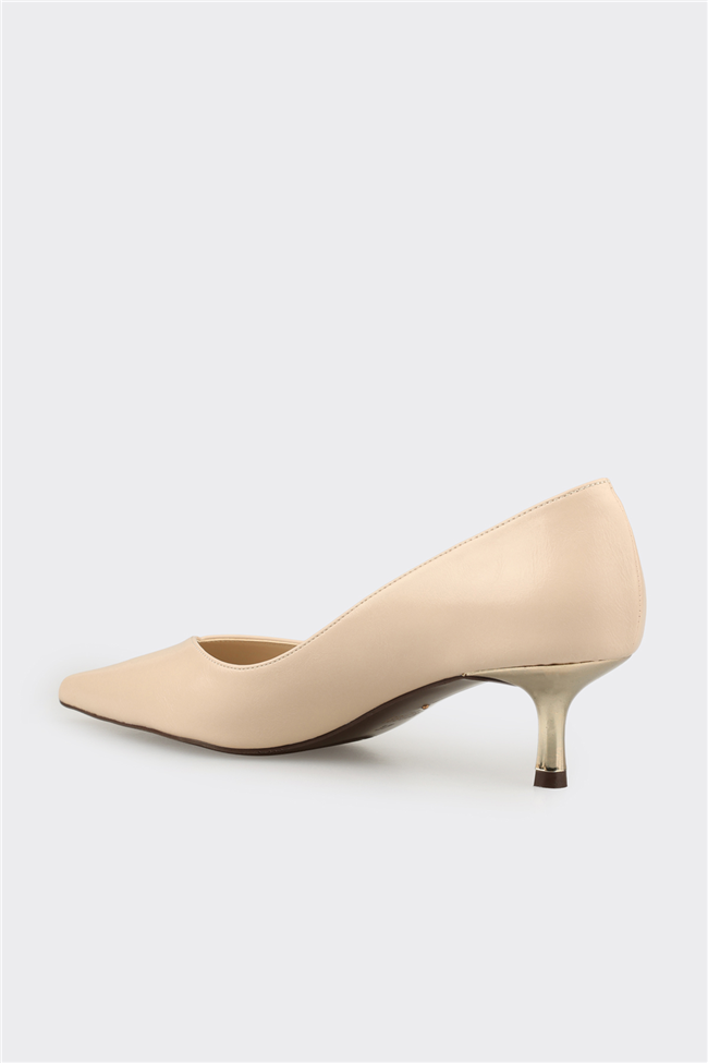 Ekru Kadın Stiletto