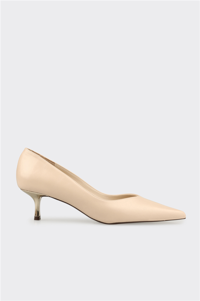 Ekru Kadın Stiletto