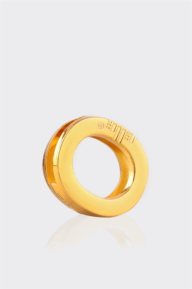 O Harfi Gold Çanta Charm