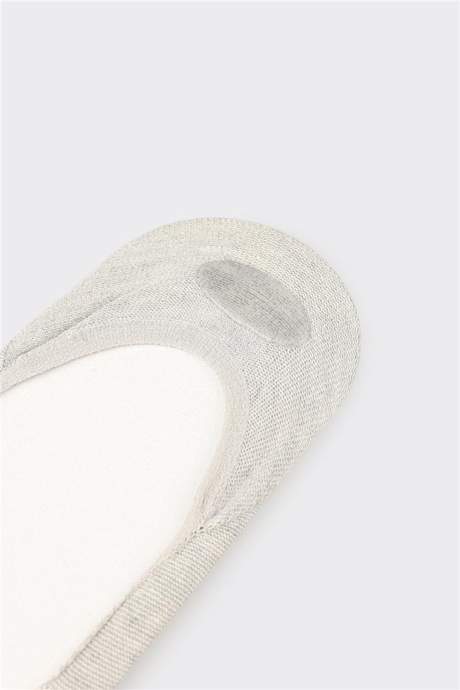 Gri Kadın Babet Çorap