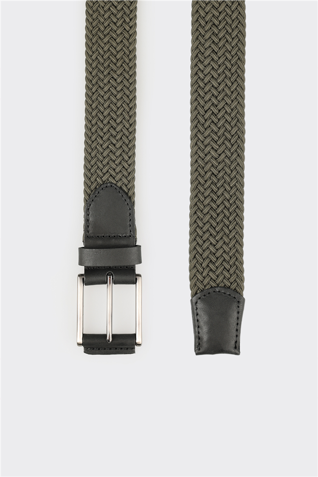 Haki Deri Erkek Kemer