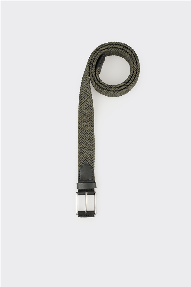 Haki Deri Erkek Kemer