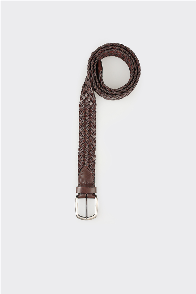 Kahve Deri Erkek Kemer