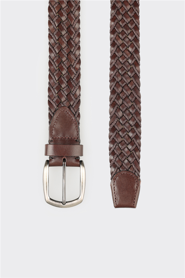 Kahve Deri Erkek Kemer