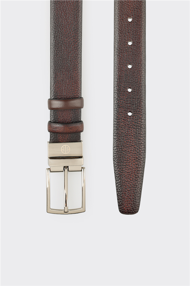 Kahve Deri Erkek Kemer