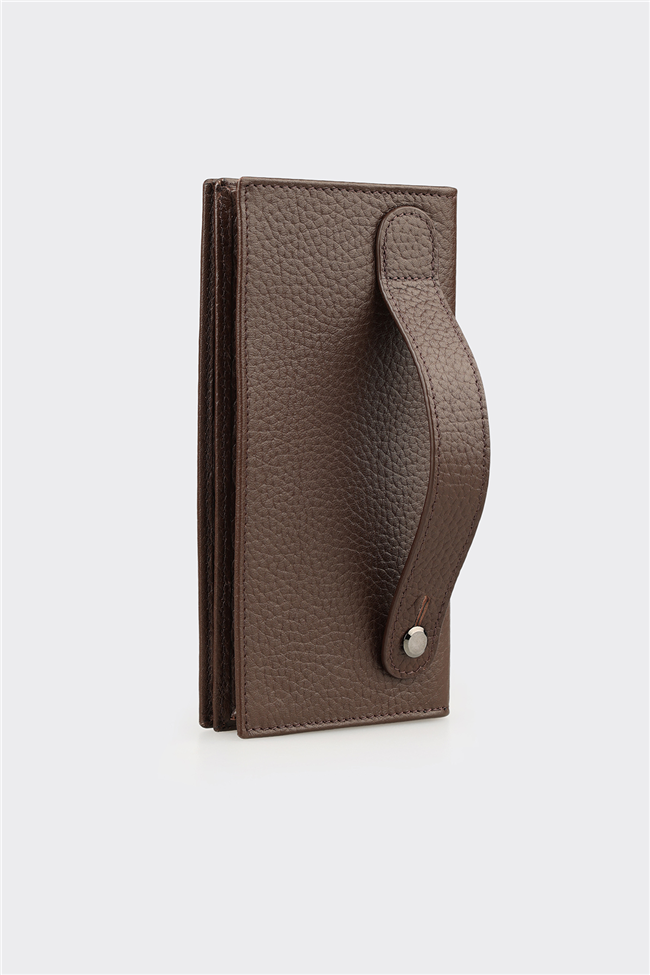 Kahve Deri Erkek Cüzdan