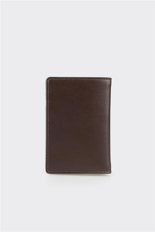 Kahve Deri Erkek Cüzdan