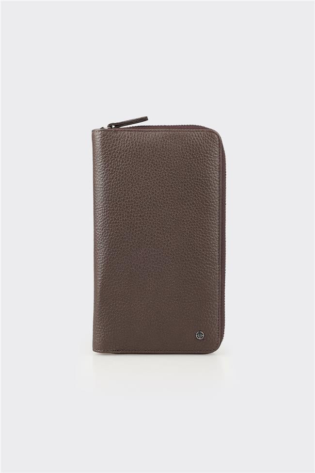Kahve Deri Erkek Cüzdan