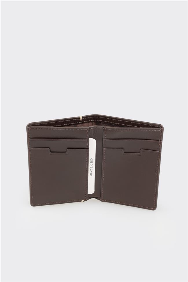 Kahve Deri Erkek Cüzdan