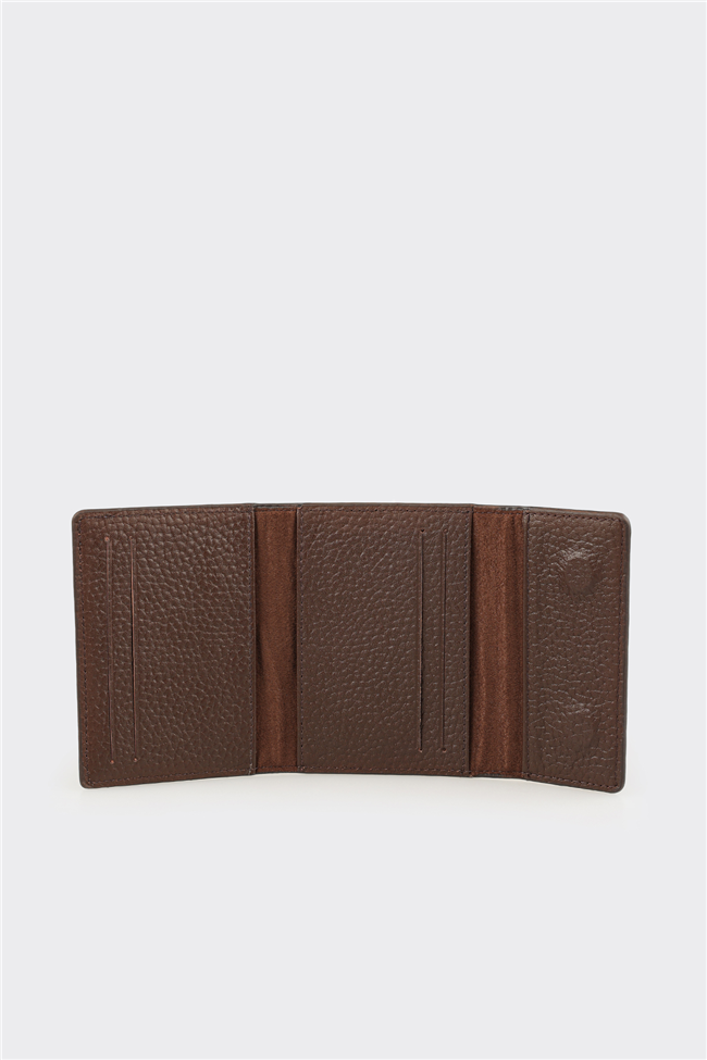 Kahve Deri Erkek Cüzdan