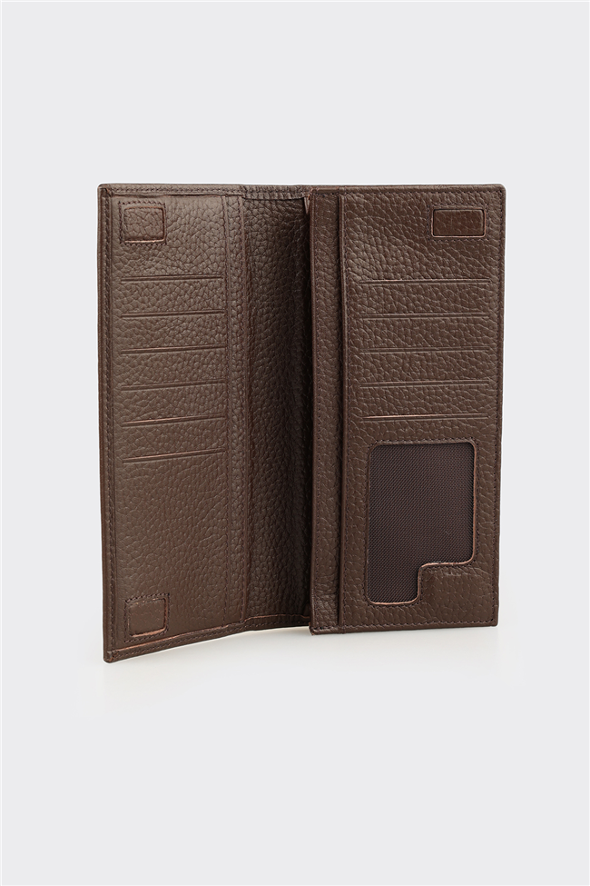 Kahve Deri Erkek Cüzdan
