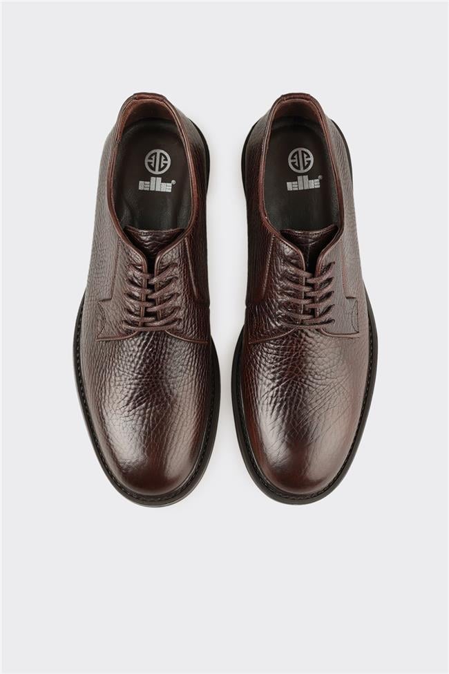 Kahve Deri Erkek Günlük Ayakkabı