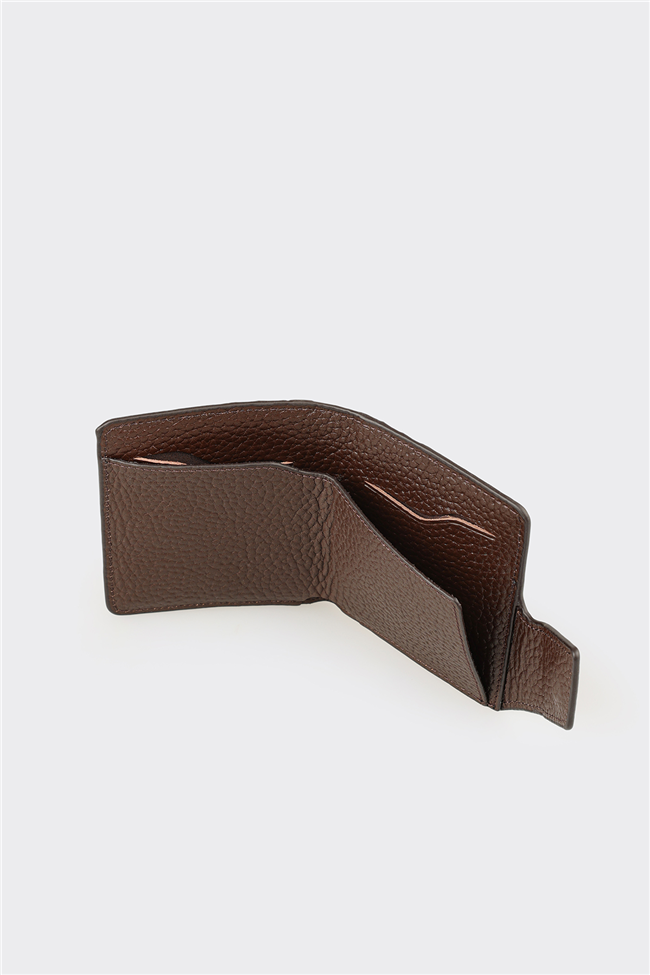 Kahve Deri Erkek Kartlık