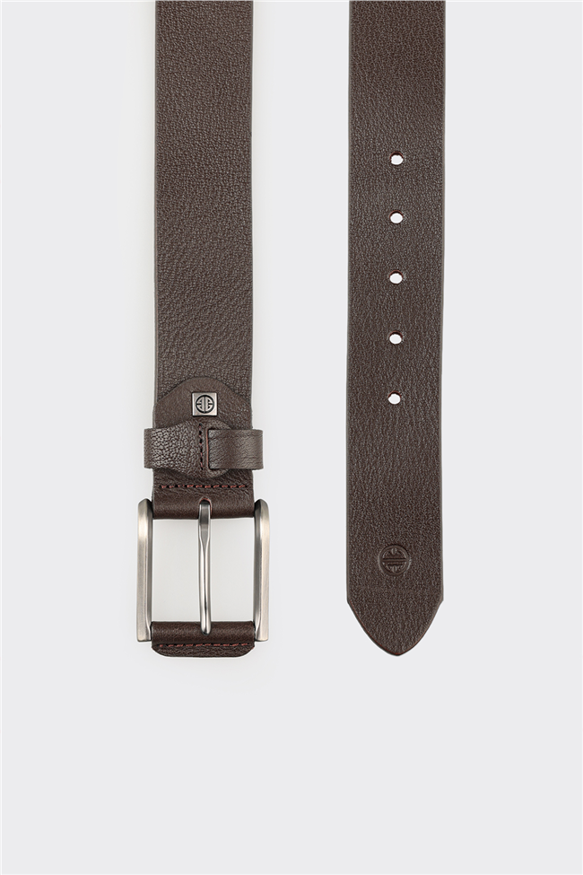 Kahve Deri Erkek Kemer