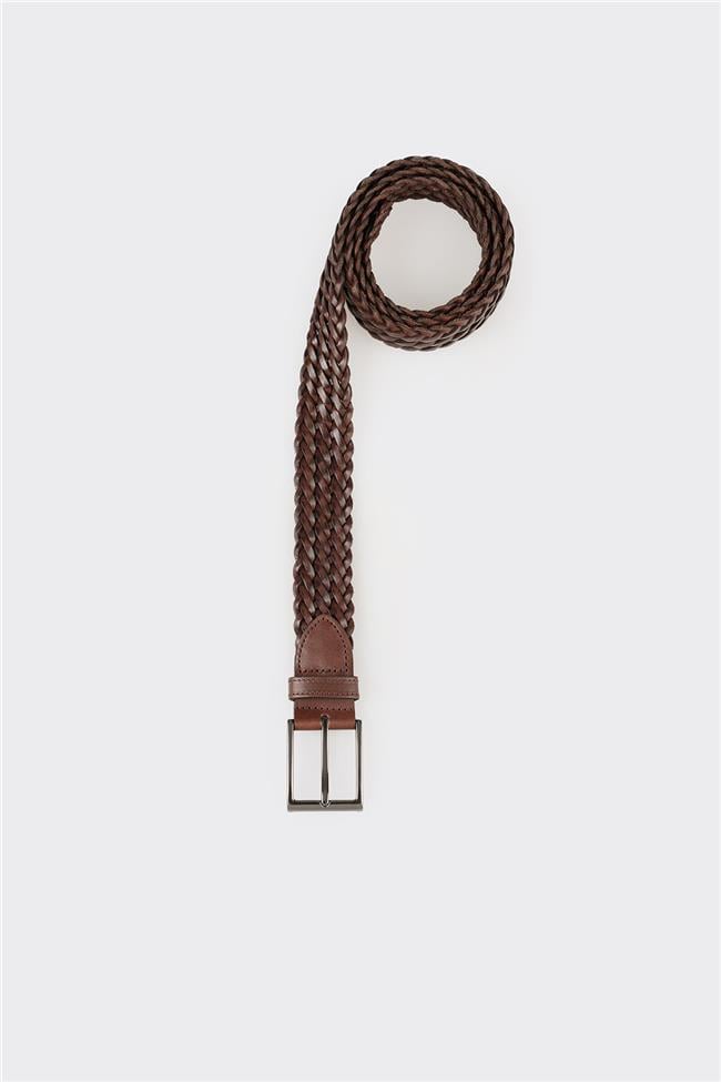 Kahve Deri Erkek Kemer