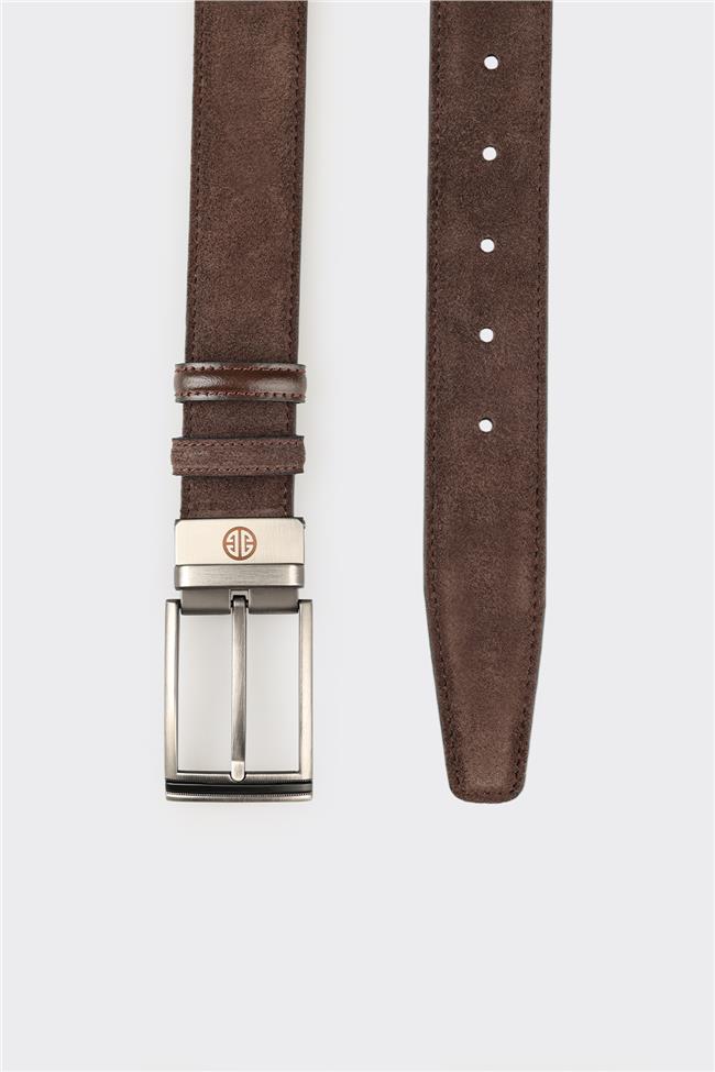 Kahve Deri Erkek Kemer