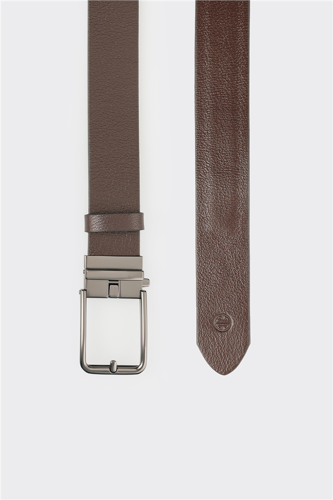 Kahve Deri Erkek Kemer