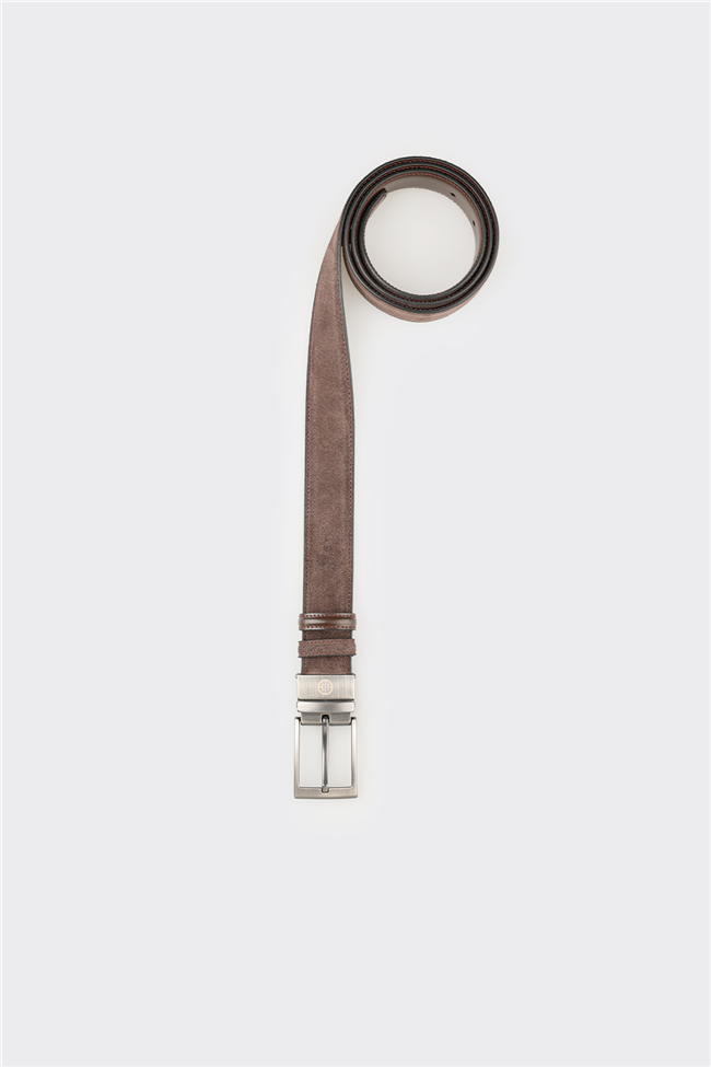 Kahve Deri Erkek Kemer