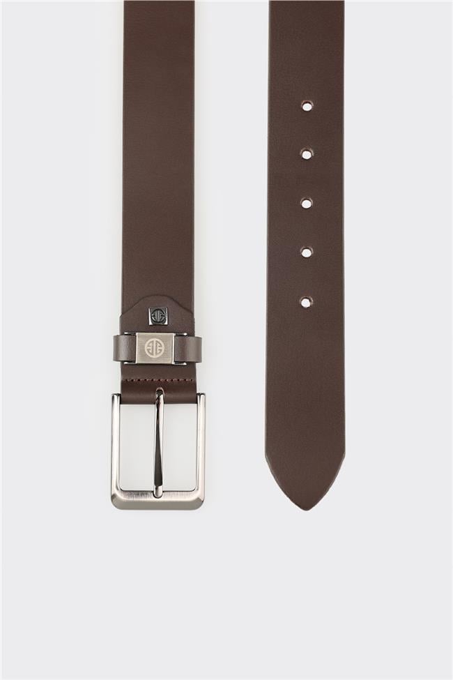 Kahve Deri Erkek Kemer