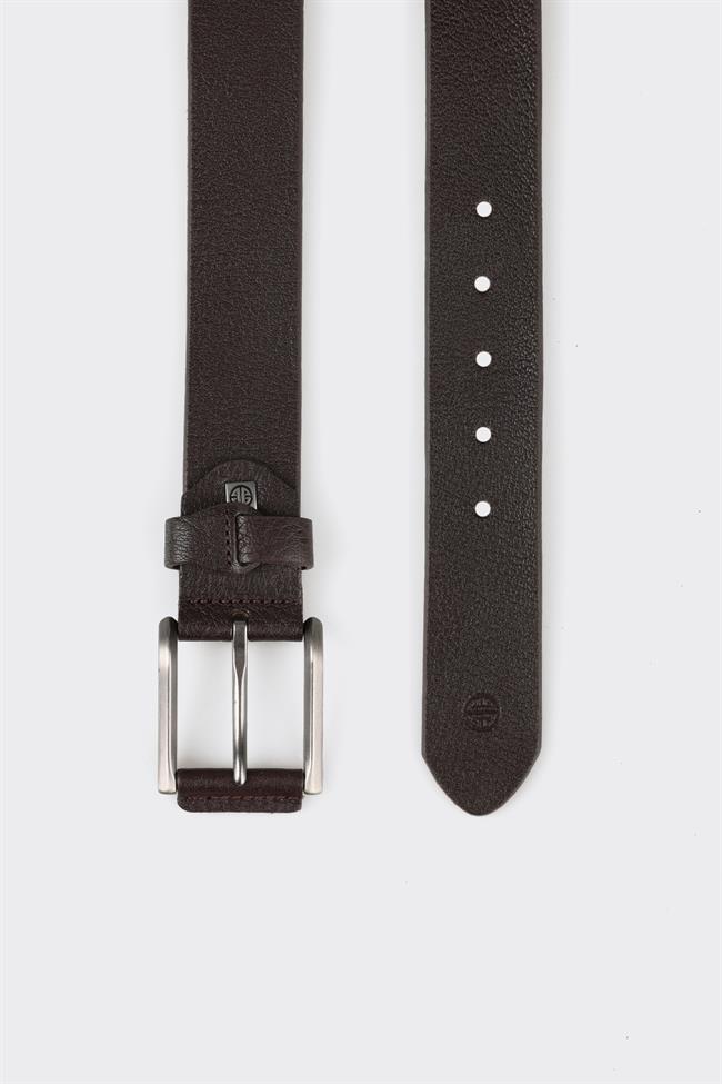 Kahve Deri Erkek Kemer