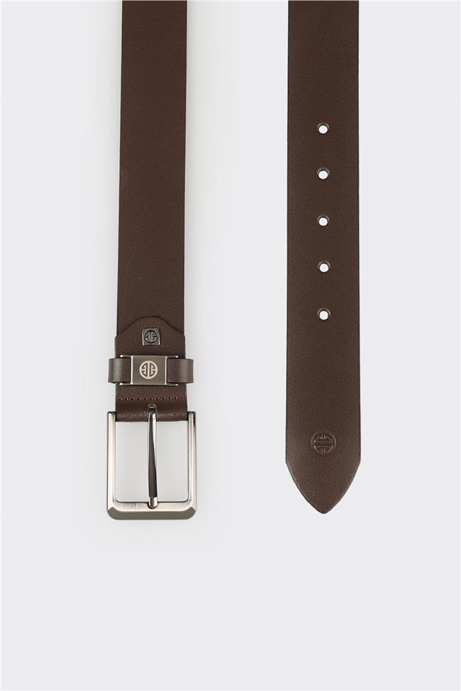 Kahve Deri Erkek Kemer