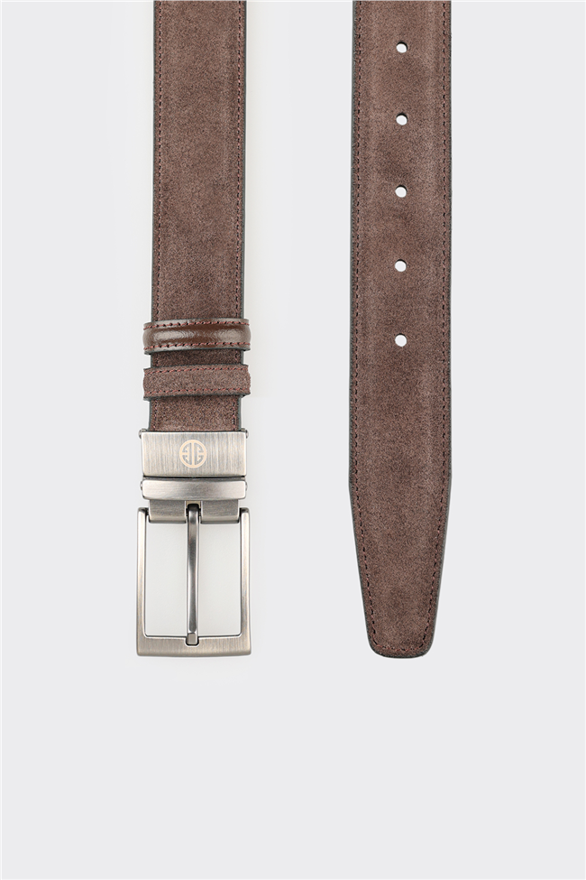 Kahve Deri Erkek Kemer