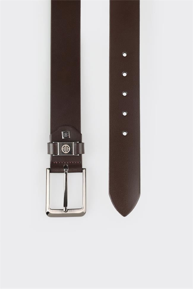 Kahve Deri Erkek Kemer