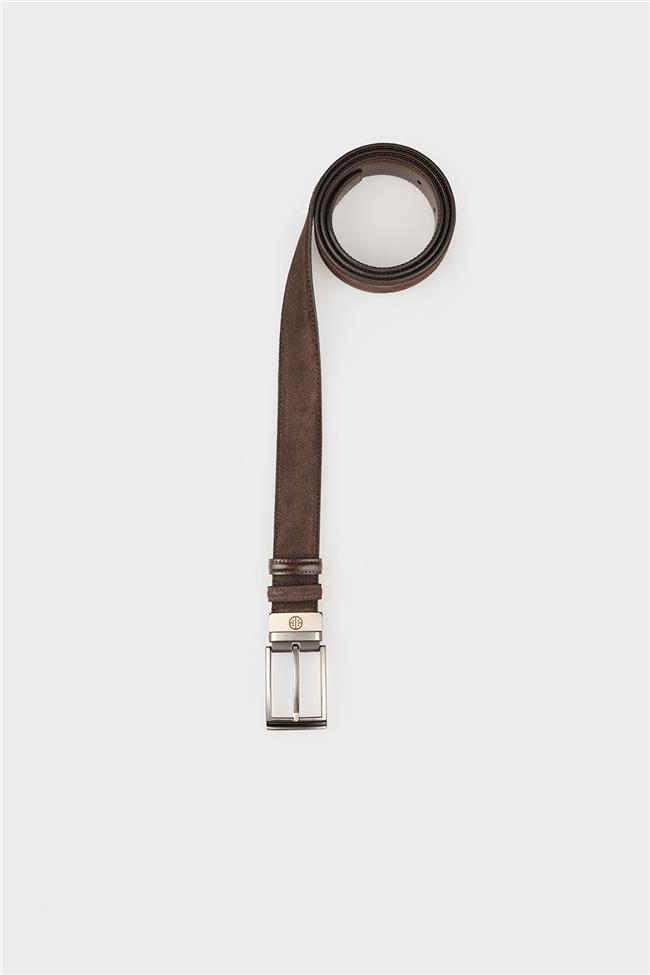 Kahve Deri Erkek Kemer