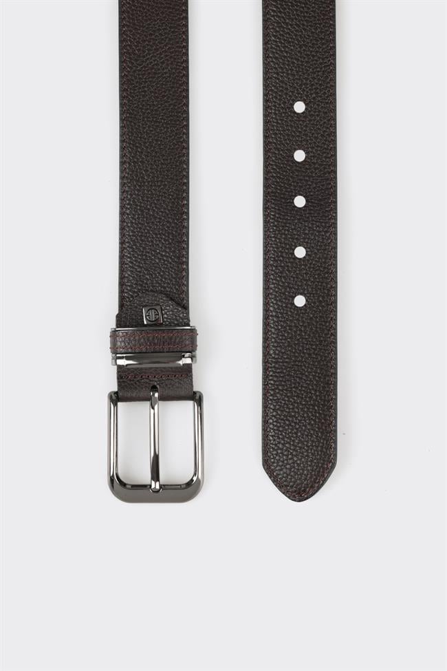 Kahve Deri Erkek Kemer