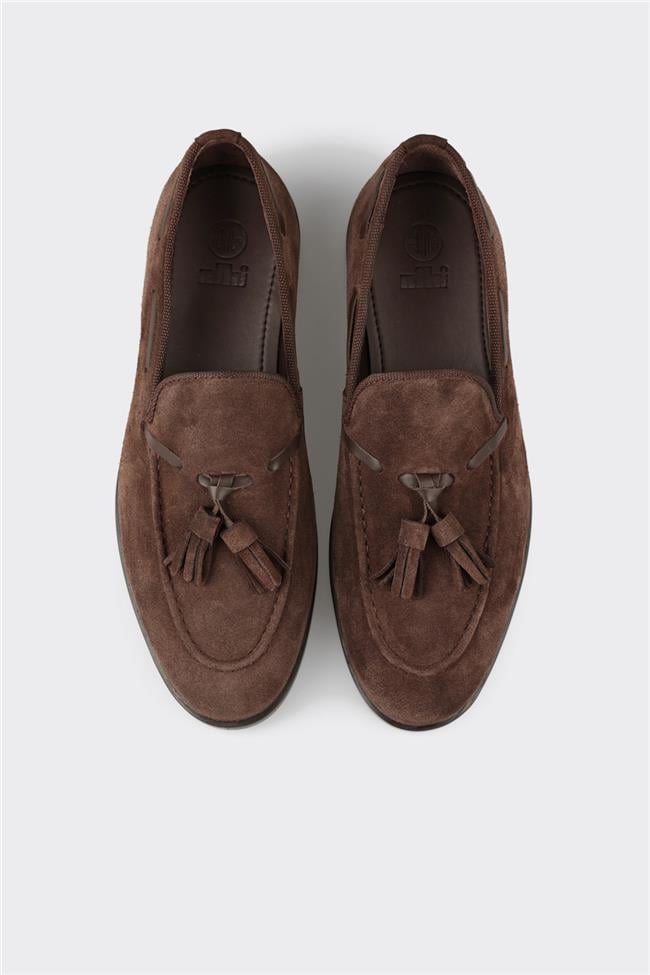 Kahve Deri Erkek Klasik Ayakkabı