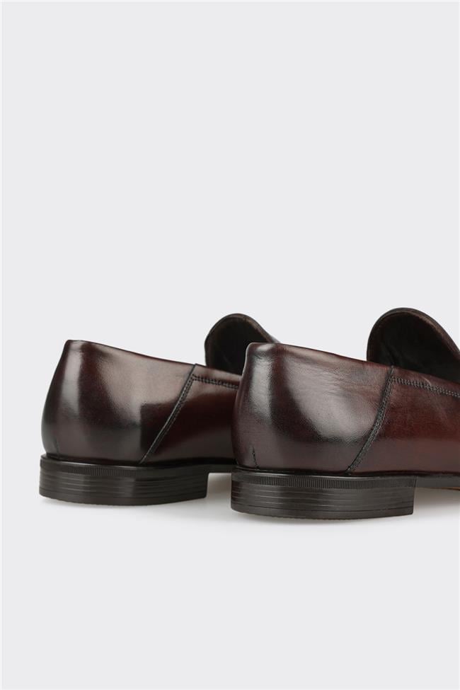 Kahve Deri Erkek Klasik Ayakkabı