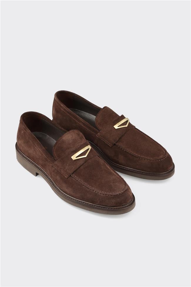 Kahve Deri Erkek Klasik Ayakkabı