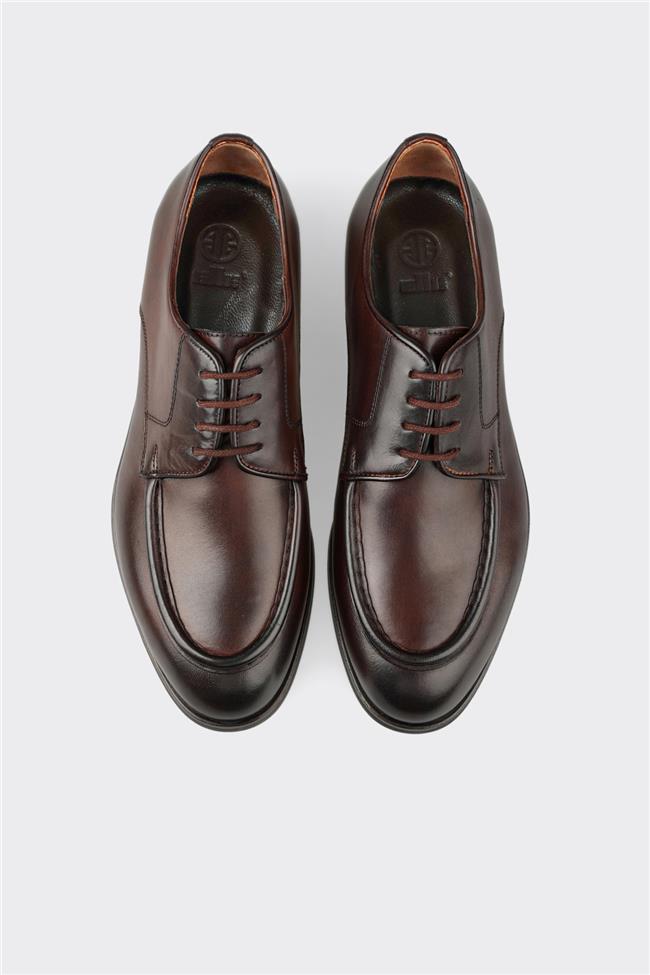 Kahve Deri Erkek Klasik Ayakkabı