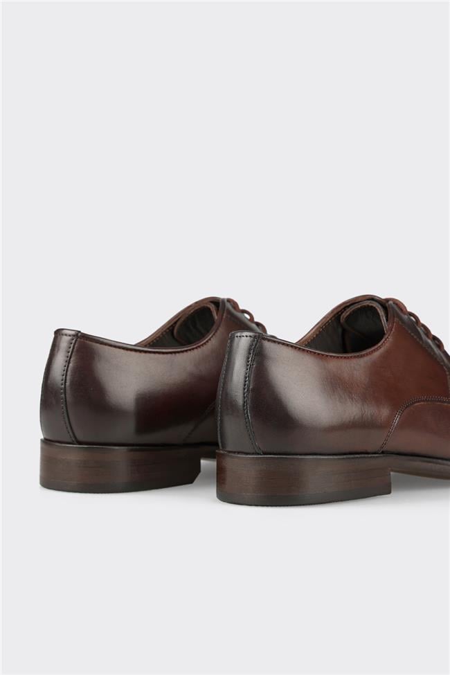 Kahve Deri Erkek Klasik Ayakkabı