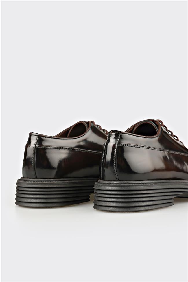 Kahve Deri Erkek Klasik Ayakkabı