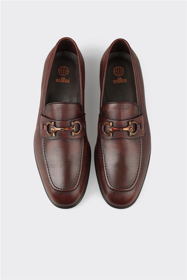 Kahve Deri Erkek Klasik Ayakkabı