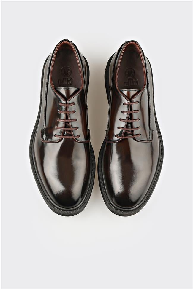 Kahve Deri Erkek Klasik Ayakkabı