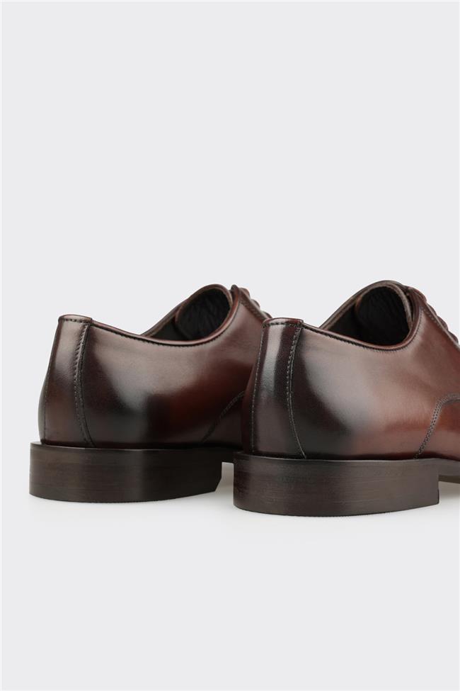 Kahve Deri Erkek Klasik Ayakkabı