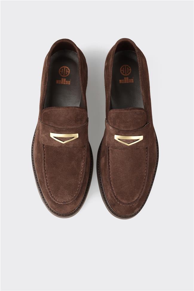 Kahve Deri Erkek Klasik Ayakkabı