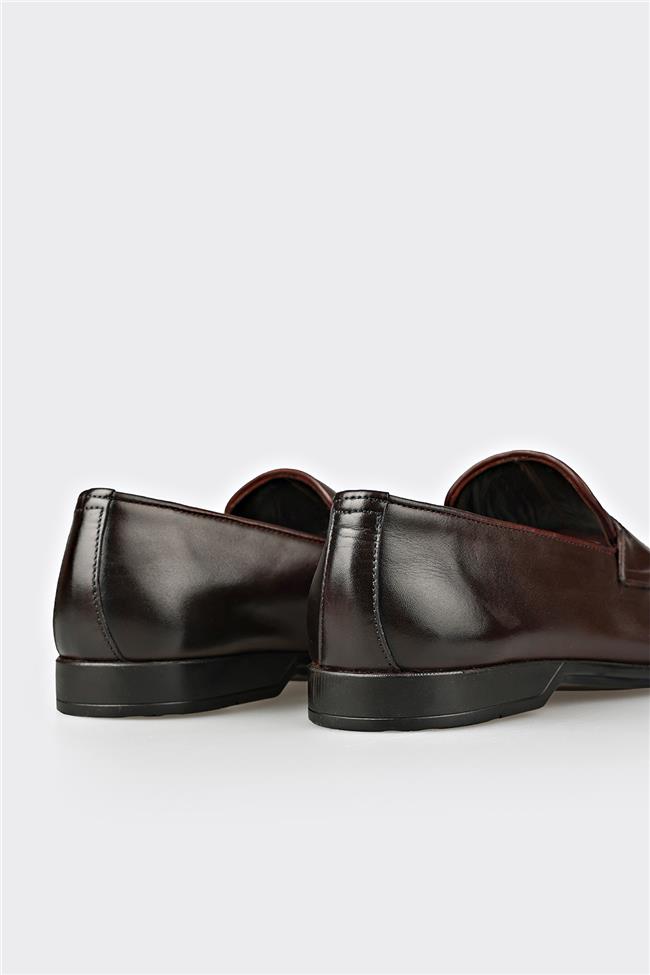 Kahve Deri Erkek Klasik Ayakkabı