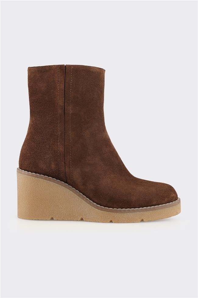 Kahve Deri Kadın Günlük Bot