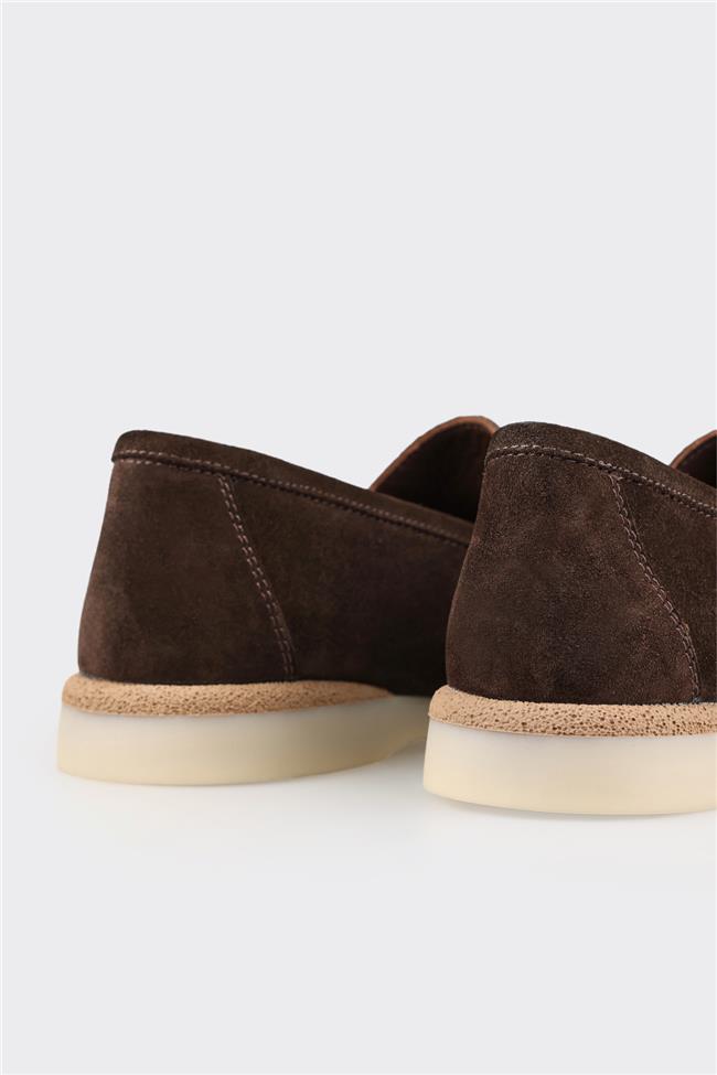 Kahve Deri Kadın Günlük Ayakkabı