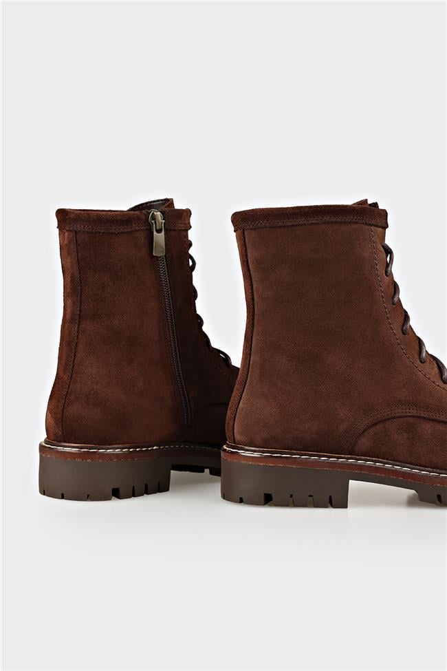 Kahve Deri Kadın Günlük Bot