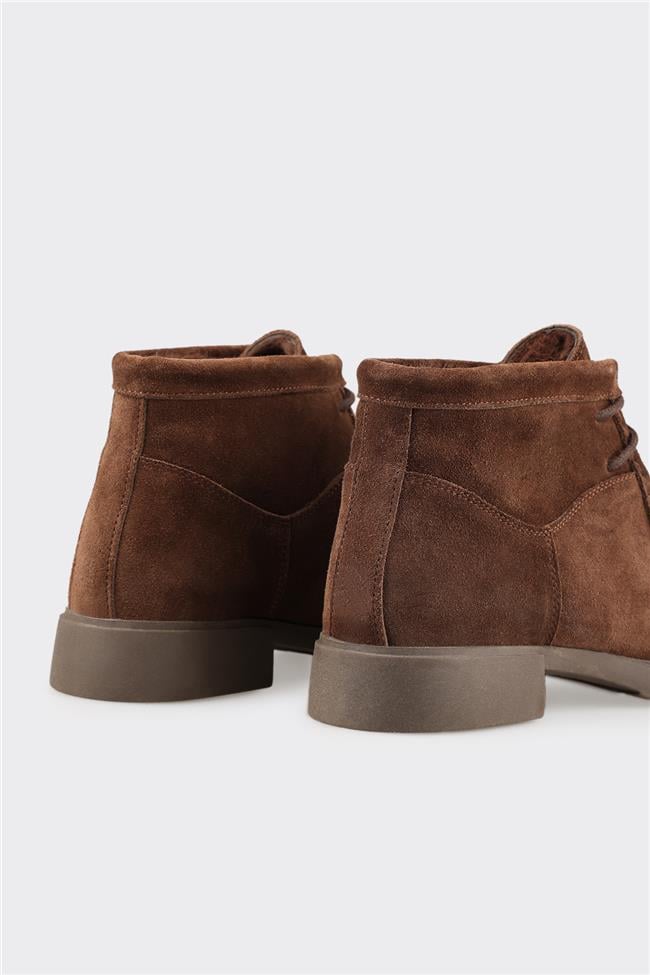 Kahve Deri Kadın Günlük Bot