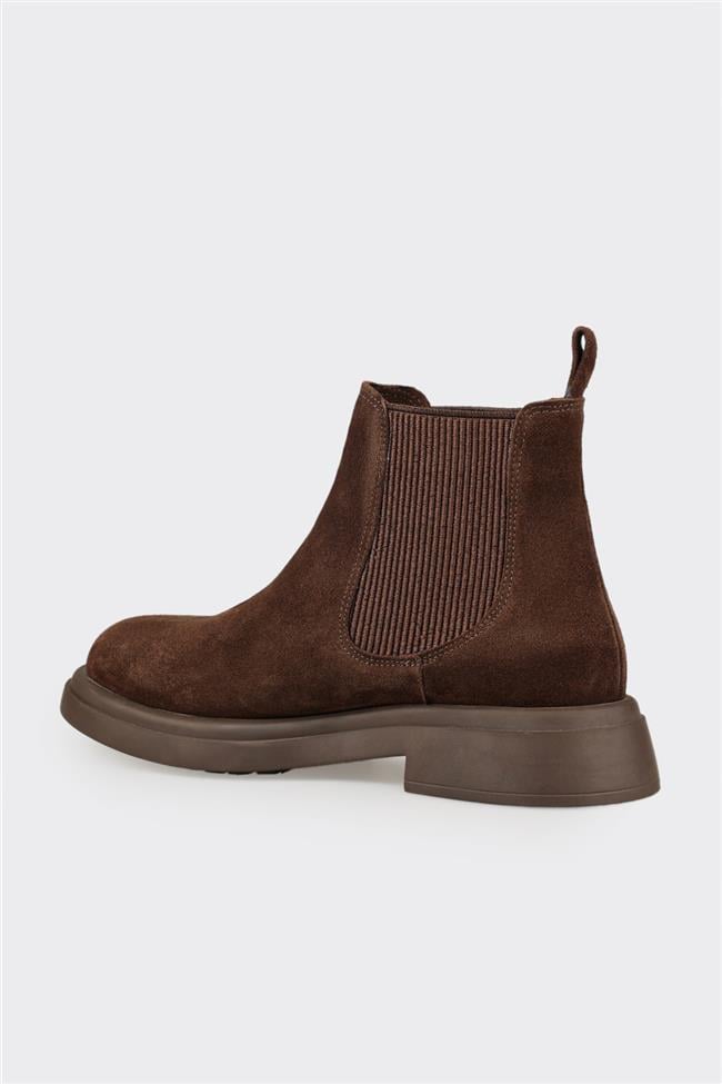 Kahve Deri Kadın Günlük Bot